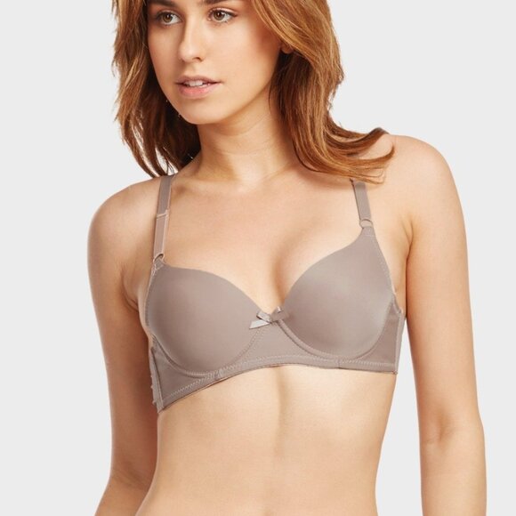 PACK OF 6 Women's Sofra Full Coverage Underwire Solid T Shirt Bras (BR4560P) - Picture 3 of 11